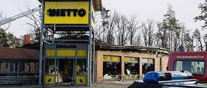 Bild der Zerstörung am Samstagmorgen: Der Schaden dürfte die Million überschreiten.