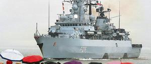 Zurück aus Afrika: Am 2. Oktober kehrte die Fregatte Brandenburg nach Wilhelmshaven zurück.