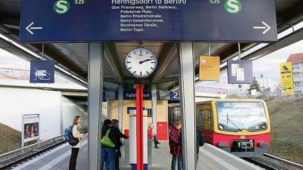 Endstation Teltow Stadt mit Fördergeldern für den Wachstumskern könnte es hier vielleicht weiter gehen.