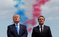 Auf Distanz. Das Verhältnis zwischen Trump (l.) und Macron ist abgekühlt.
