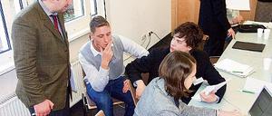 Probelauf. 50 Studierende haben Weltklimagipfel geprobt.