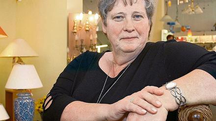 Vor dem Ruhestand: Ursula Conrad in ihrem Lampenladen.