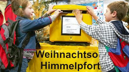 Als erste Weihnachtspostfiliale öffnet Himmelpfort.