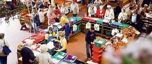 Zentraler Anlaufpunkt: Die Dekoscheune.