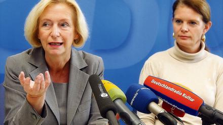 Frauen in Führungsposition. Fraktionschefin Wanka und ihre Stellvertreterin Funck wollen Ruhe in der Partei.