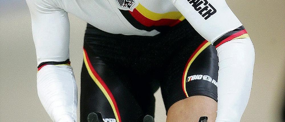 Bahnfahrer. Robert Bartko greift am Wochenende in Manchester an.