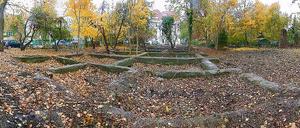 Auf dieser Brache in der Leiblstraße sollen zwei Fünfgeschosser errichtet werden  ein krasser Gegensatz zu den im Hintergrund erkennbaren Reihenhäusern.
