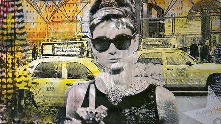 Die Hepburn, wie der Künstler Devin Miles sie sieht.
