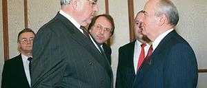 1990 in Moskau: Helmut Kohl und Michail Gorbatschow.