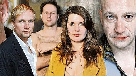 Weitere Protagonisten im Don Juan: Eddie Irle, Wolfgang Vogler, Marcus Kaloff, Meike Finck, Michael Schrodt und Franziska Melzer (v.l.).