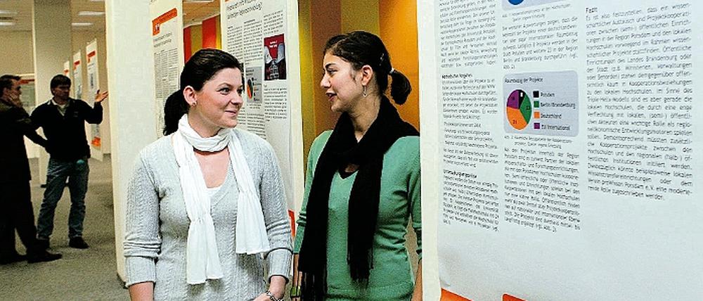 Potsdamer Studenten haben ihren Uni- Standort kritisch untersucht .