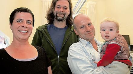 Neue Andere: Julia Laabs, Christian Kube und Gregor Voehse.