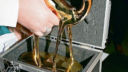 Stadtwerbung für ein goldenes Reh. Die Verleihung des Medienpreises Bambi in der Babelsberger Metropolishalle soll sich bald im Stadtbild widerspiegeln, kündigte die Potsdamer Marketingchefin Sigrid Sommer an. 