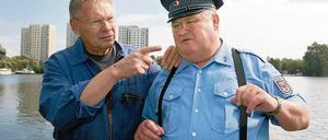 Krause gets the blues: Wo es lang geht in Potsdam zeigt Polizeihauptmeister Krause im Polizeiruf 110 Falscher Vater am 20. Dezember ab 20.15 Uhr im Ersten.