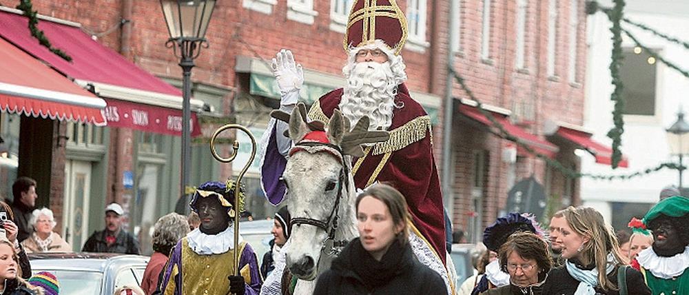Und jährlich grüßt der Sinter Klaas im Holländischen Viertel.