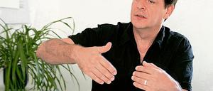 Optimismus spricht aus seinen Sätzen: Andreas von Essen, Geschäftsführer des Lindenparks in Babelsberg.