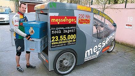 Ökologische Innovation: Bernd Hoppe und der Cargo-Cruiser.