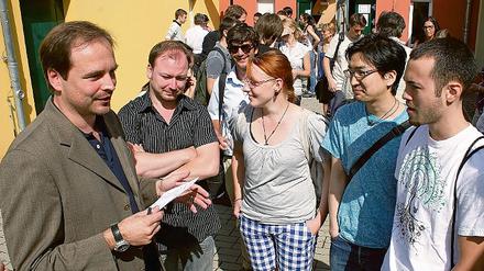 Architekten und Studenten auf Ideensuche für ein schöneres Drewitz.