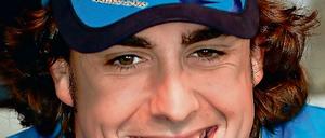 Darf in Valencia starten. Spaniens Formel-1-Held Fernando Alonso.