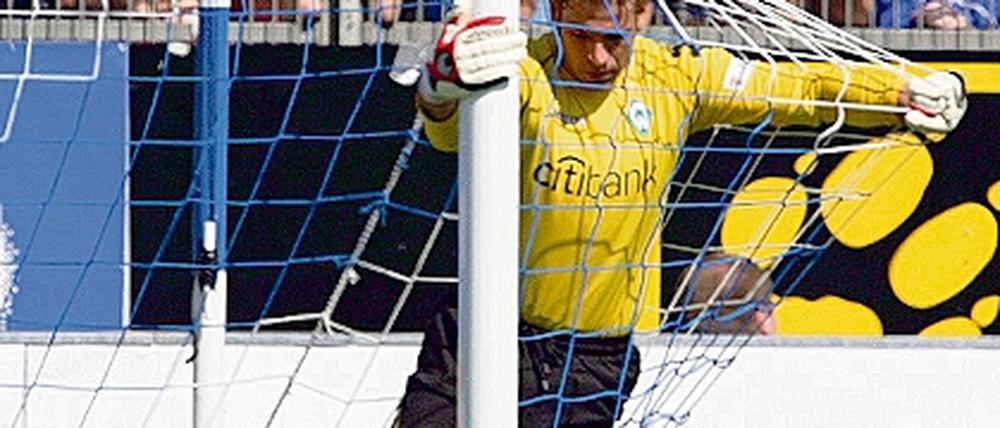 Gut vernetzt. Bremens Torwart Tim Wiese soll auch gegen Teltow halten.