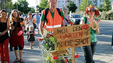 Stadt-Garten. Das wollen die Studenten der FH-Sommerakademie.