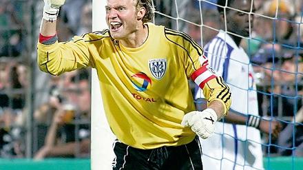 Immer engagiert. Marian Unger (25) ist seit 2008 Torwart und seit zwei Wochen auch Mannschaftskapitän des Fußball-Regionalligisten SV Babelsberg 03.