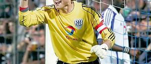 Immer engagiert. Marian Unger (25) ist seit 2008 Torwart und seit zwei Wochen auch Mannschaftskapitän des Fußball-Regionalligisten SV Babelsberg 03.