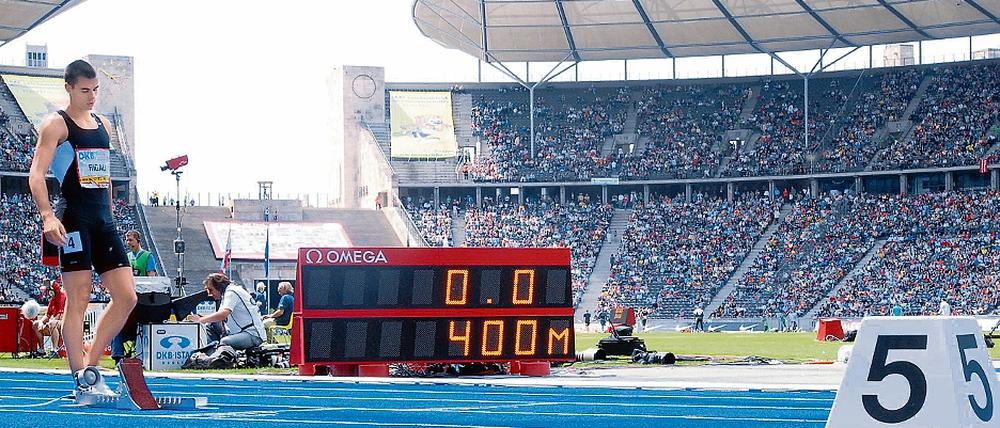 Hier geht es rund. Mittelpunkt der am 15. August startenden WM ist das Olympiastadion (hier beim diesjährigen Stadionfest).