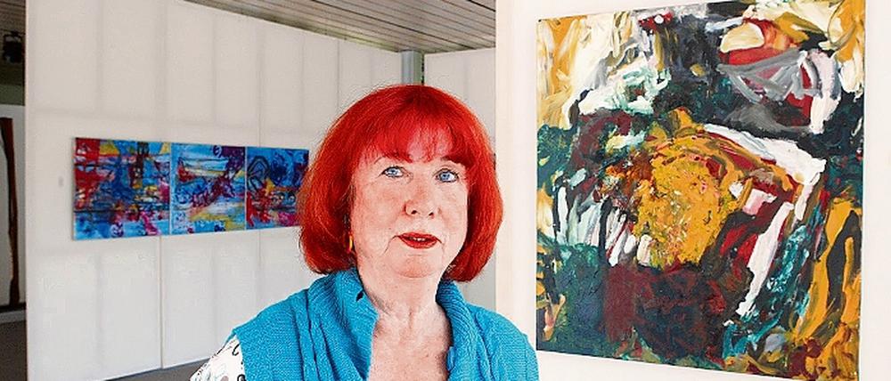 Die Potsdamer Malerin Marianne Gielen singt in ihren Bildern ein Hohelied auf die flirrende Natur.