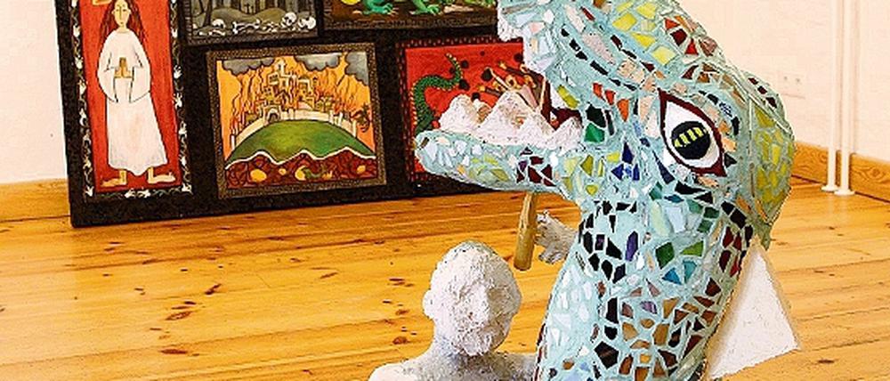 Dem Drachen auf der Spur sind die Werke der chinesischen Studenten.