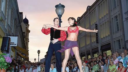 Ein Highlight: Die Erlebnisnacht in der Brandenburger Straße.