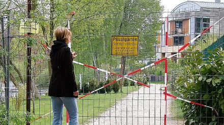 Verbaute Zone. In Brandenburg wächst die Sorge, dass private Investoren den Zugang zu vielen Gewässern verhindern könnten  so wie hier am Griebnitzsee in Potsdam.