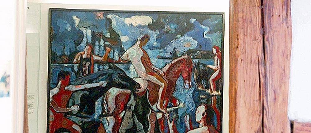 Landschaftsmalerei der nächsten Generation im Kossätenhaus.