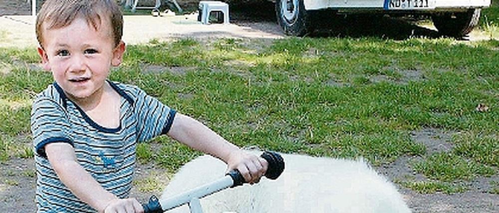 Bei Regen bevorzugt. Deutsche Camper fahren bei Sonnenschein an die Ostsee, bei schlechtem Wetter nach Berlin und Potsdam. Dem dreijährigen Leo im Campingpark Sanssouci ist das allerdings egal.