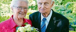 Margot und Norbert Kroll feierten gestern Diamantene Hochzeit.