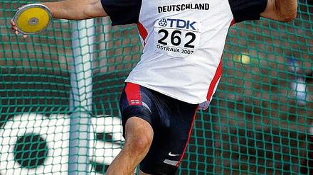 Von starker Konkurrenz beflügelt. Diskuswerfer Gordon Wolf vom SC Potsdam will bei den U20-Europameisterschaften in Novi Sad eine Medaille am liebsten Gold.