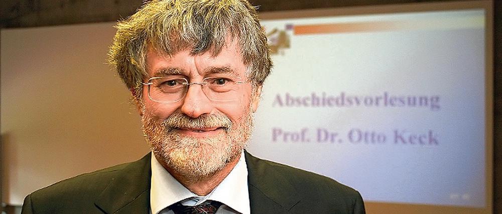 Otto Keck forscht weiter und bleibt der Universität verbunden.