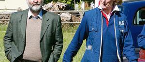 Dauerstreit: Markus Meckel und Ex-Nachbarin Angelica Gräfin von Arnim.