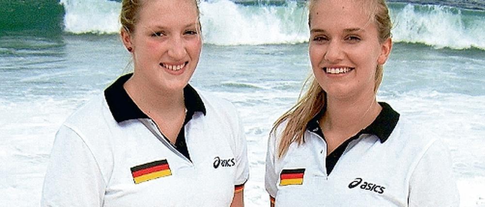 Neu im Team. Laura Weihenmaier (links) und Sandra Sydlik sind derzeit noch in Mexiko und verstärken künftig die Erstliga-Mannschaft des SC Potsdam.