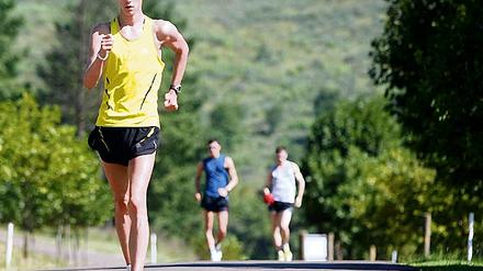 Geht seinen Weg. Christopher Linke hier beim Trainingslager in Südafrika startet am Samstag bei den U 20-Europameisterschaften über 20 km Gehen. Im litauischen Kaunas will er nach längerer Verletzungspause möglichst weit vorn landen.