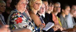 Gewichtige Stimme. Suzy Menkes, Modefachfrau der Herald Tribune.