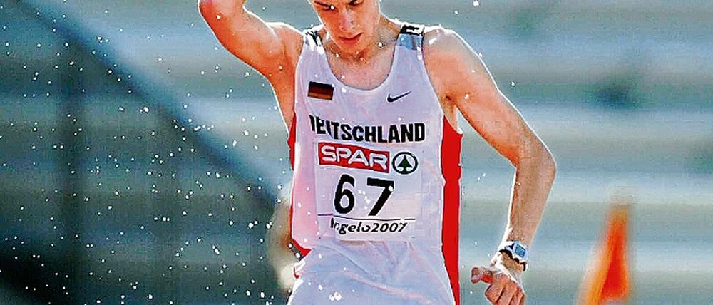 Qualifiziert. Christopher Linke vom SC Potsdam schaffte bei den Deutschen Meisterschaften in Ulm die Norm für die U 23-Europameisterschaften.