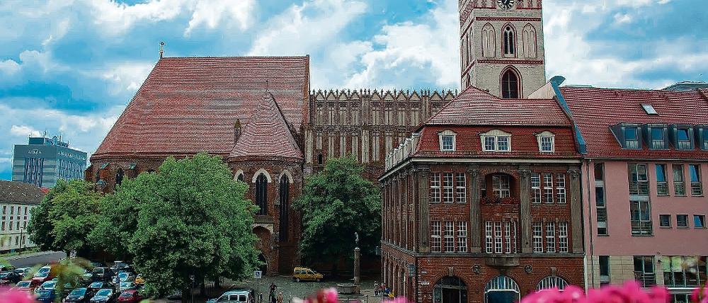 Die St. Marienkirche in Frankfurt (Oder) ist genauso alt wir die Stadt selbst. Baubeginn war 1253 zur Stadtgründung.