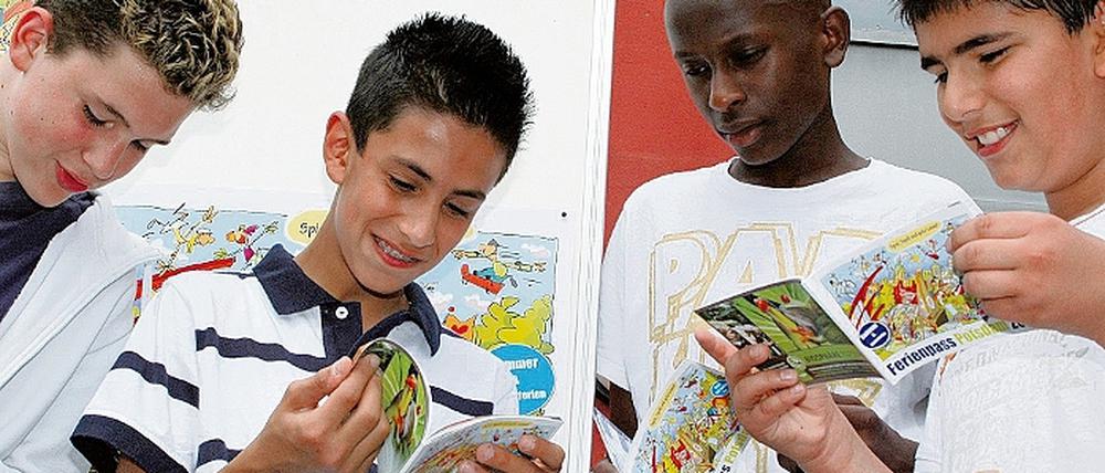 Unterhaltung gesucht. 250 Veranstaltungen finden sich im Ferienpass. 