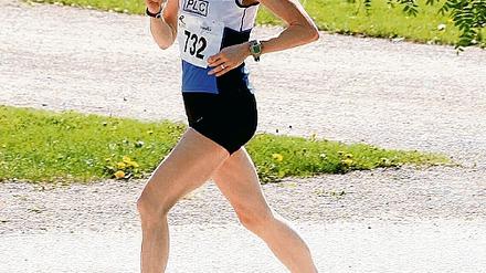 Lauf im Saarland. Angelika Ehebrecht startet heute in St. Wendel.