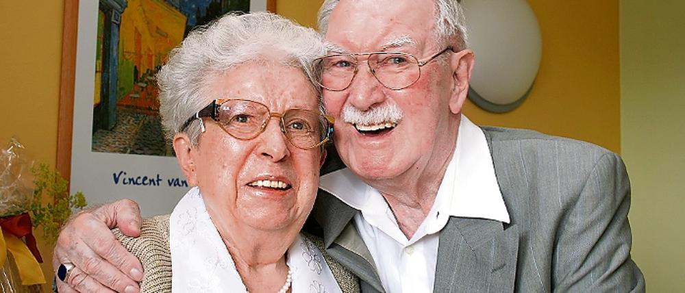 Edith und Wolfgang Kochs Geheimnis: Sie lieben sich noch immer.