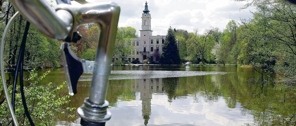 Ausbaufähig. Lange gammelte das Schloss Dammsmühle ungenutzt vor sich hin. Projektentwickler Gerd Matern glaubt an eine lukrative Zukunft des Standortes.
