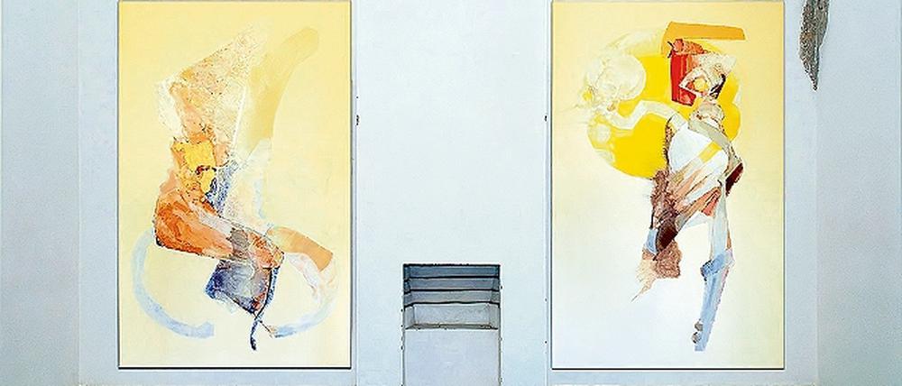 Entstellte Götter. Venus und Mars im Diptychon von Andy Kern.