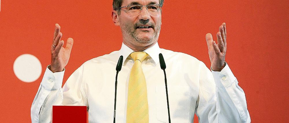 Gewählt. Matthias Platzeck führt die SPD in den Landtagswahlkampf.