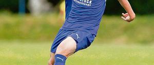 Aus Hansa Rostocks Fußballschule. Felix Dojahn kommt vom Drittligisten FC Erzgebirge Aue zum SV Babelsberg 03.